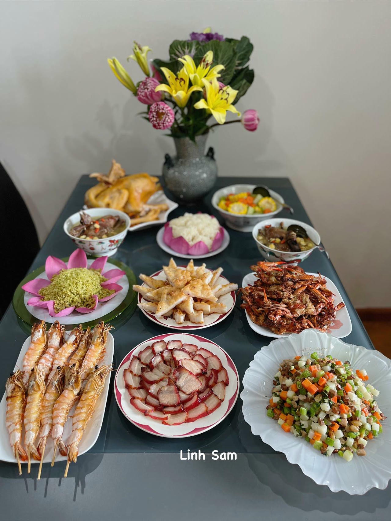 Mâm lễ cúng mặn