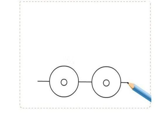 Vẽ thêm trục và thân xe