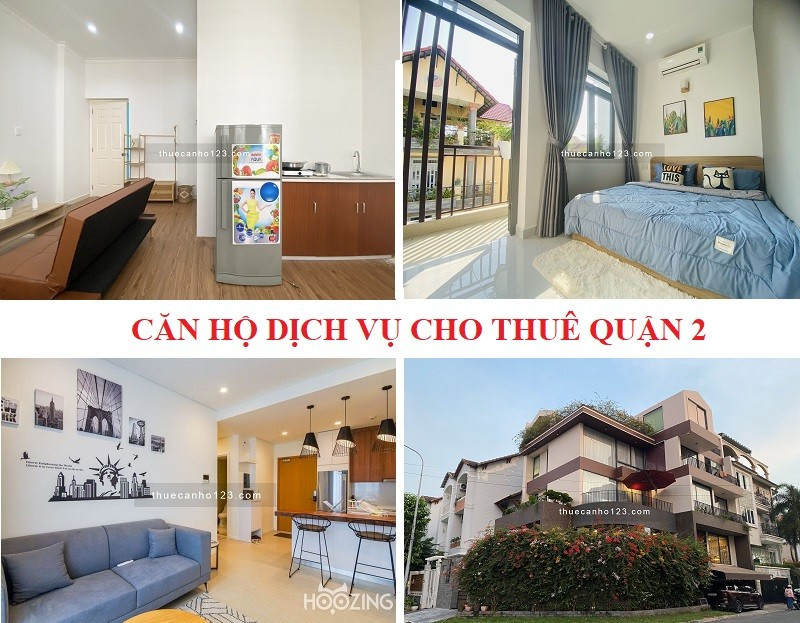 Căn hộ dịch vụ cho thuê Quận 2