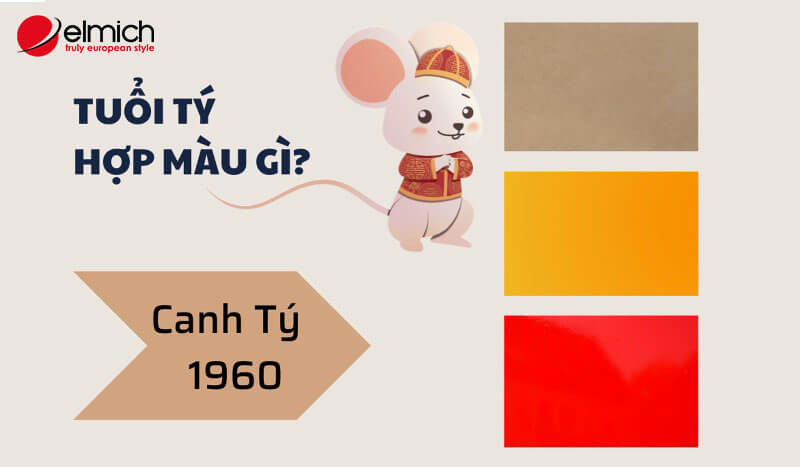 Màu vàng và nâu đất hợp với tuổi Canh Tý mệnh Thổ