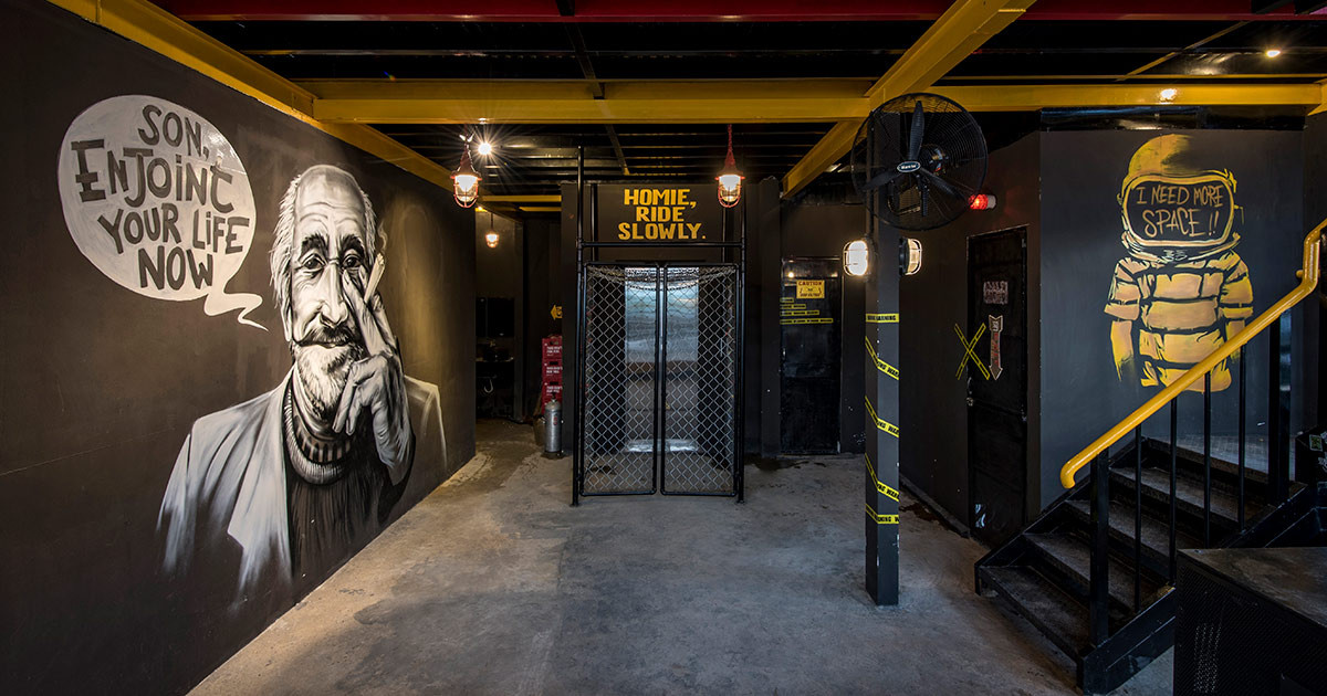 HÌnh ảnh không gian chi nhánh Warning Zone Lê Thị Riêng