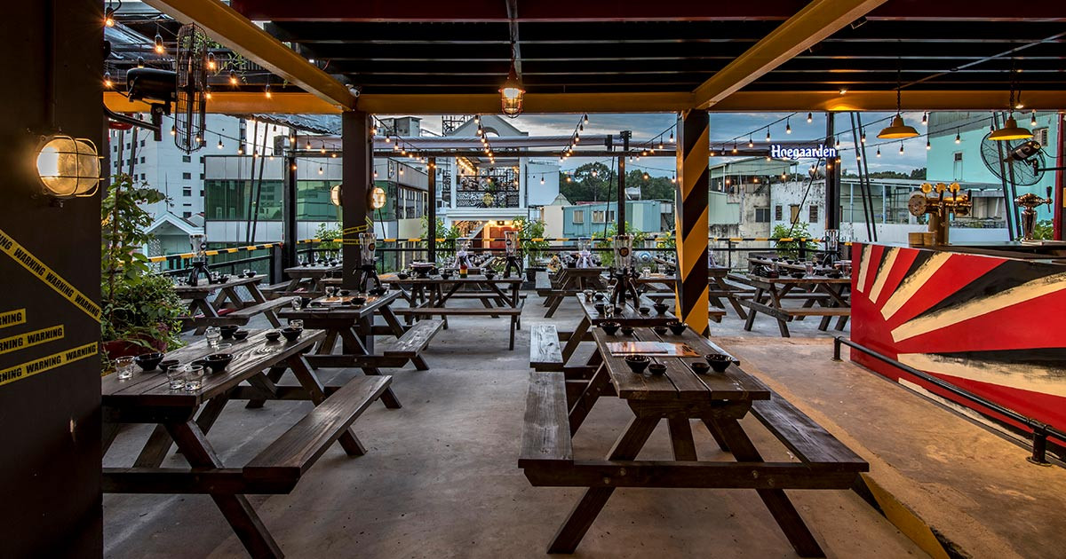 HÌnh ảnh tầng trệt chi nhánh Warning Zone Lê Thị Riêng