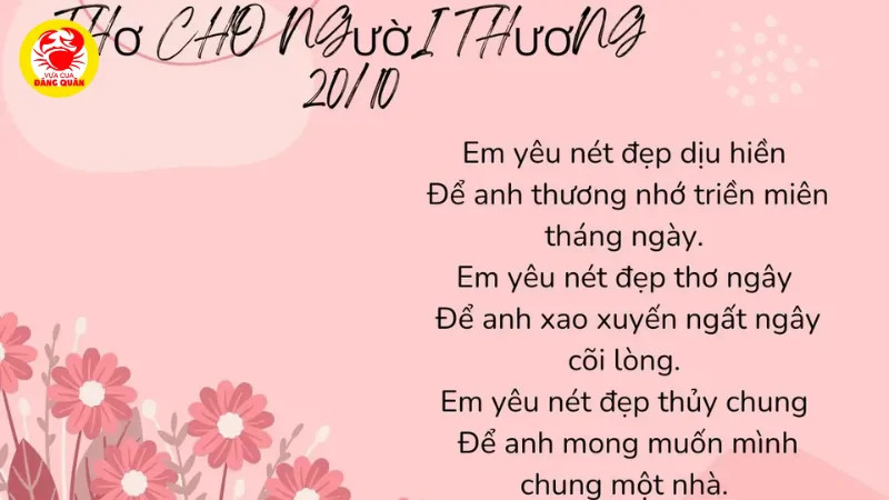 Lời chúc 20/10 cho người yêu ở xa chan chứa nhớ thương