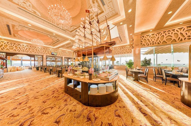 Không gian nhà hàng sang trọng, đẳng cấp trong khu phức hợp Sea Links City