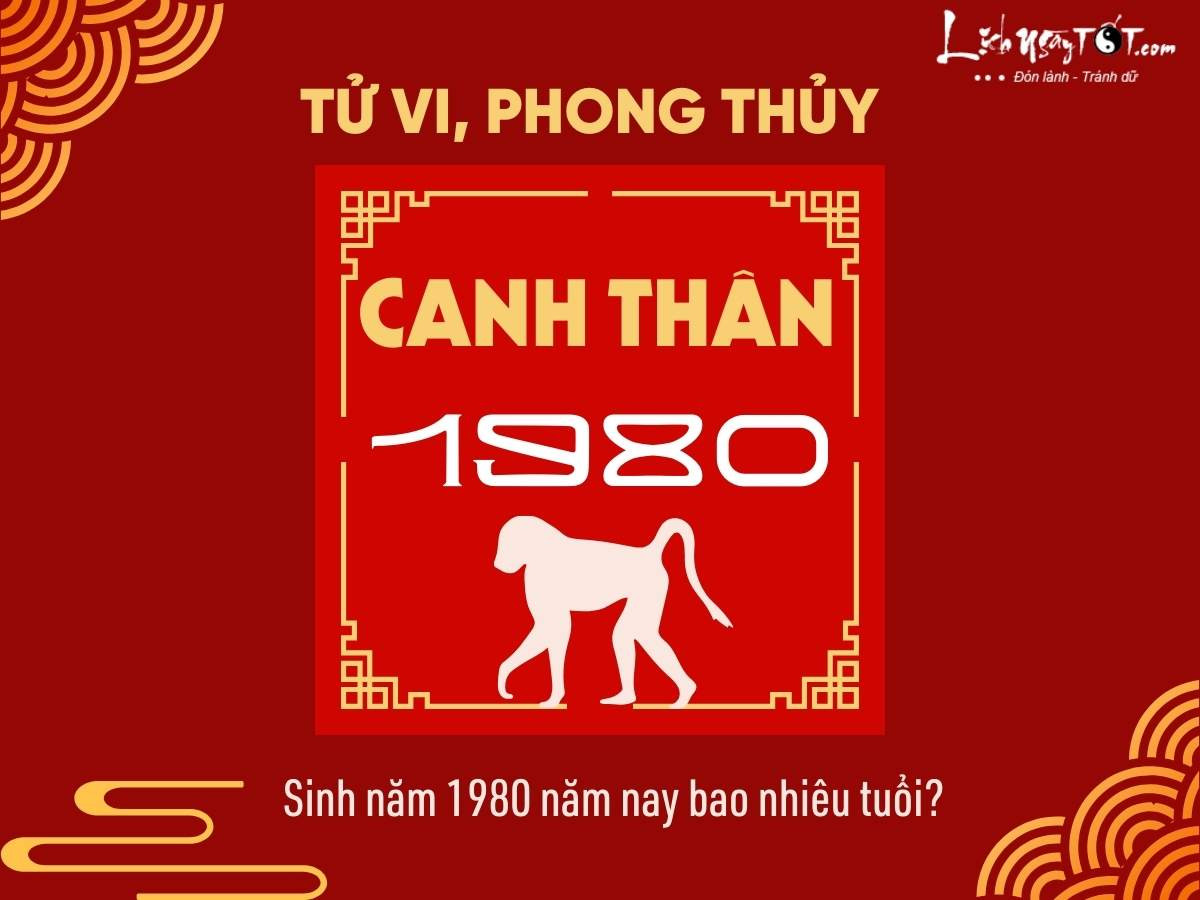 Người tuổi Canh Thân 1980 đang tính tuổi của mình