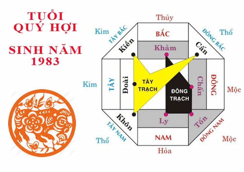 Sinh năm 1983 hợp hướng nào? Kỵ hướng nào?