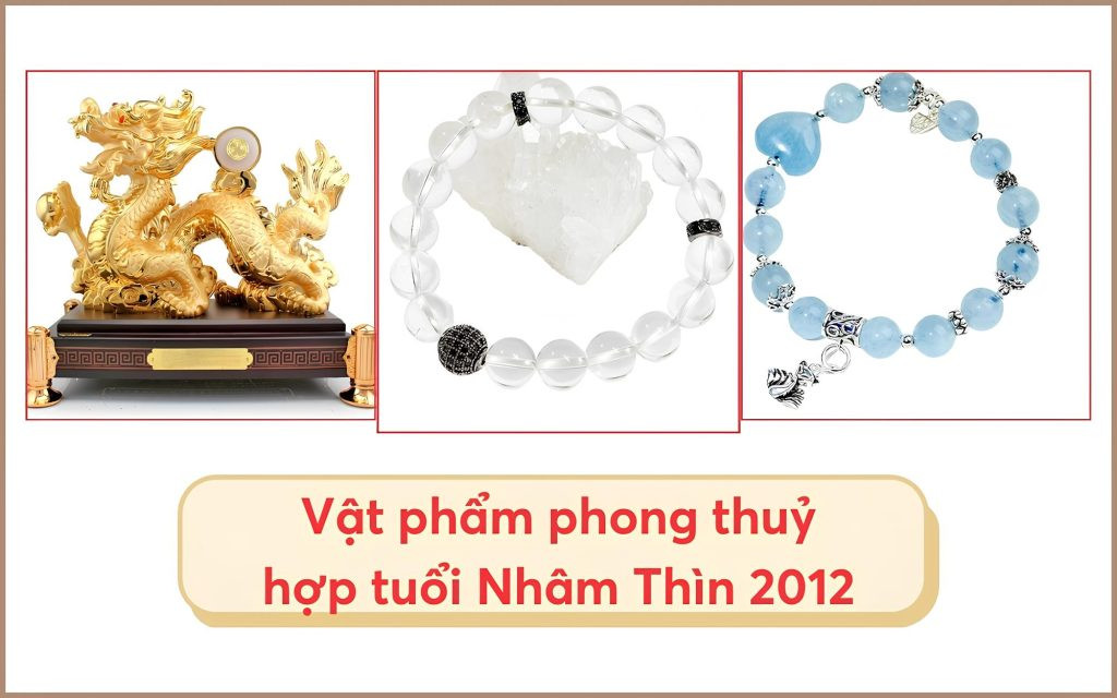 Vật phẩm phong thủy mang lại may mắn cho tuổi Nhâm Thìn 2012