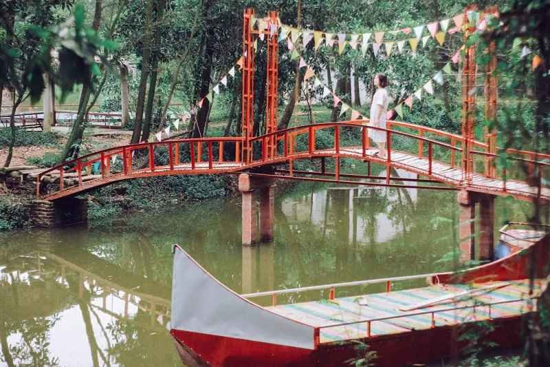 Địa điểm cắm trại có nhiều hoạt động thú vị