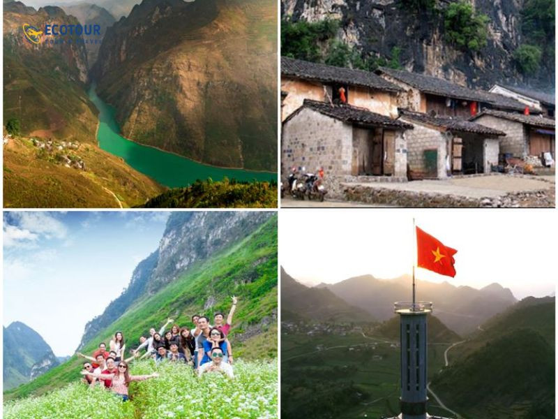 Cung đường đèo uốn lượn tại Hà Giang với núi đá hùng vĩ