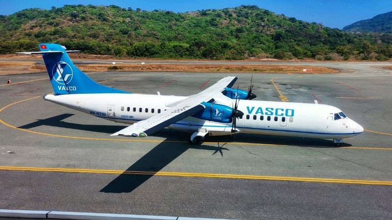 Sân đỗ máy bay tại sân bay Cà Mau