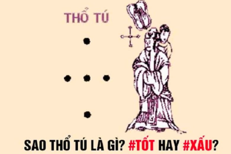 Hình ảnh minh họa cho ý nghĩa hung tinh của Sao Thổ Tú