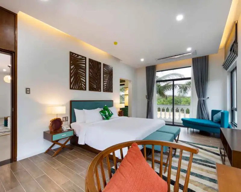 Le Palmier Hồ Tràm với không gian thiết kế sang trọng và thoải mái