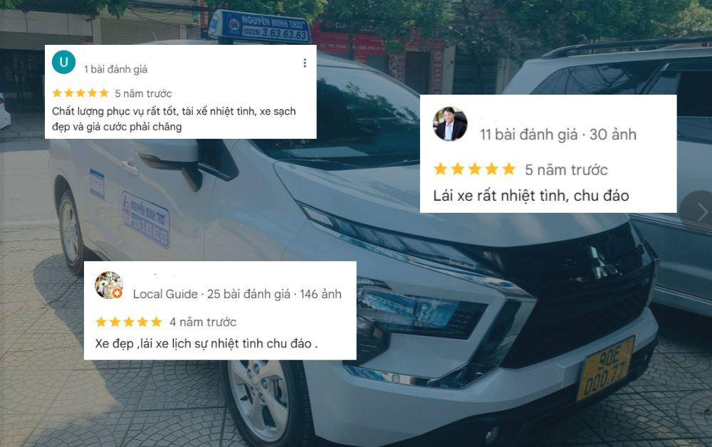 Taxi Nguyên Minh Hà Nam được khách hàng đánh giá cao với nhiều tiêu chí chất lượng cao