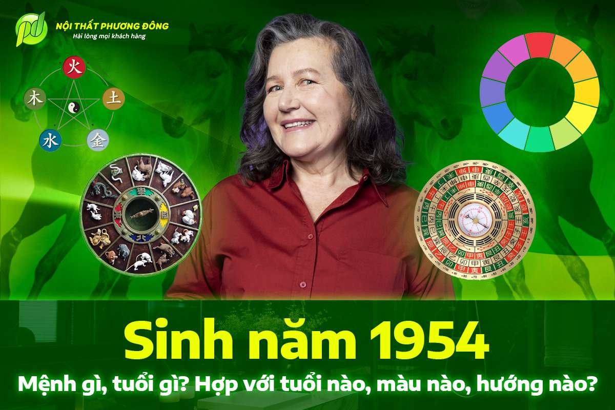 Người sinh năm 1954 Giáp Ngọ với mệnh Sa Trung Kim