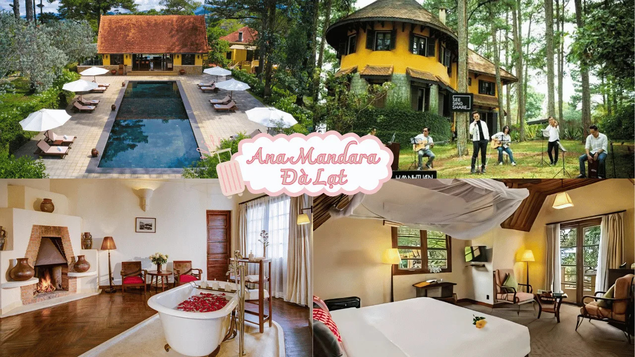 Khu biệt thự Pháp cổ kính tại Ana Mandara Villas Dalat Resort & Spa