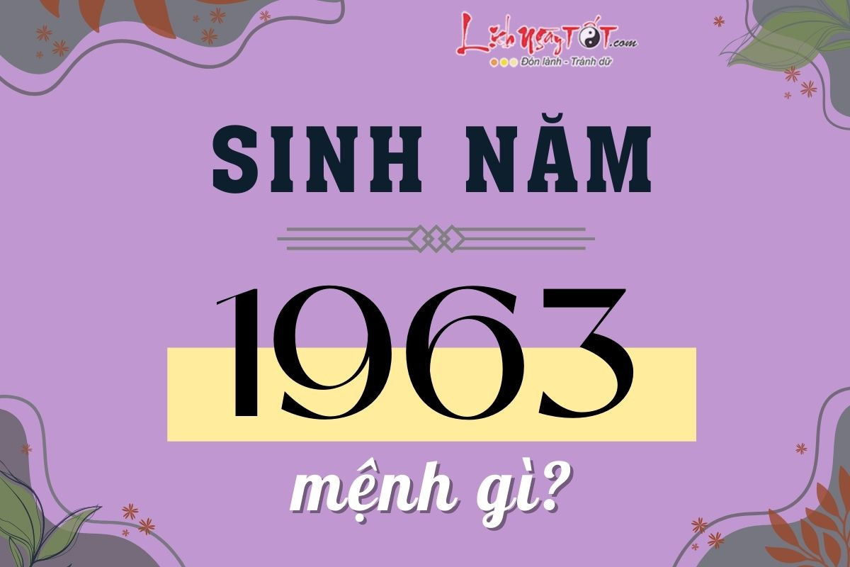 Người sinh năm 1963 thuộc mệnh Kim Bạch Kim, tuổi Quý Mão cầm tinh con Mèo