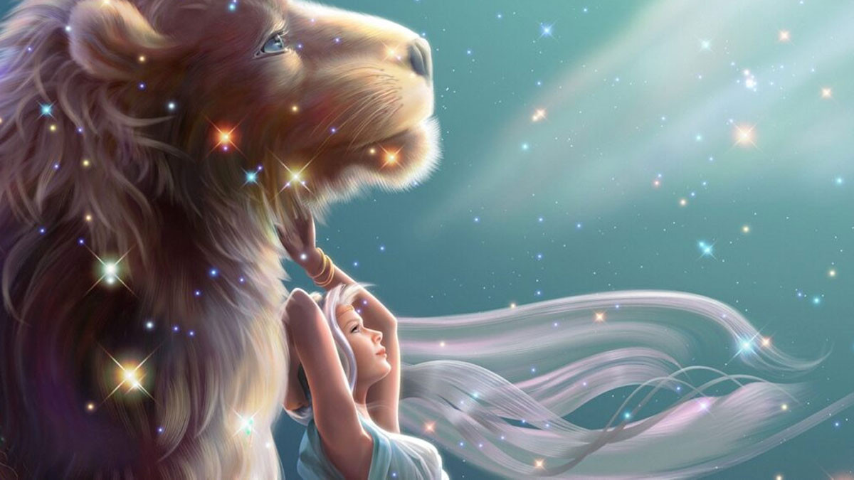 Biểu đồ chiêm tinh hiển thị hai cung hoàng đạo Sư Tử và Xử Nữ, đại diện cho những người sinh tháng 8