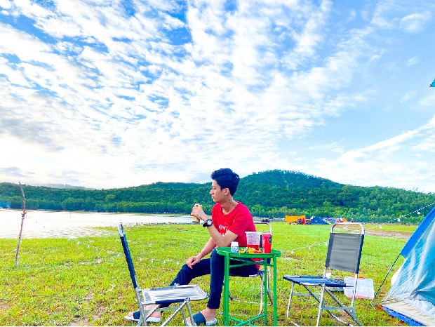 Tour du lịch hồ Dầu Tiếng - Chuẩn bị đồ đạc cắm trại