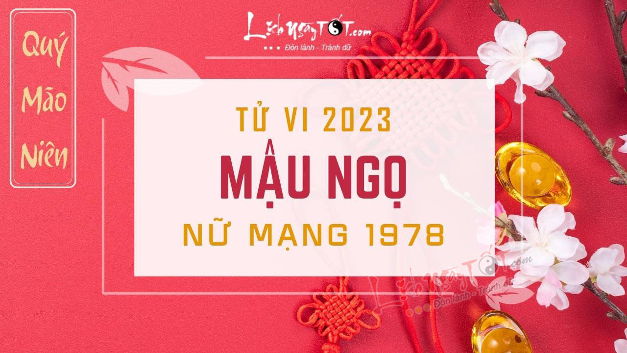 Hình ảnh minh họa về vận trình tử vi của người tuổi Mậu Ngọ nữ mạng trong năm Quý Mão 2023