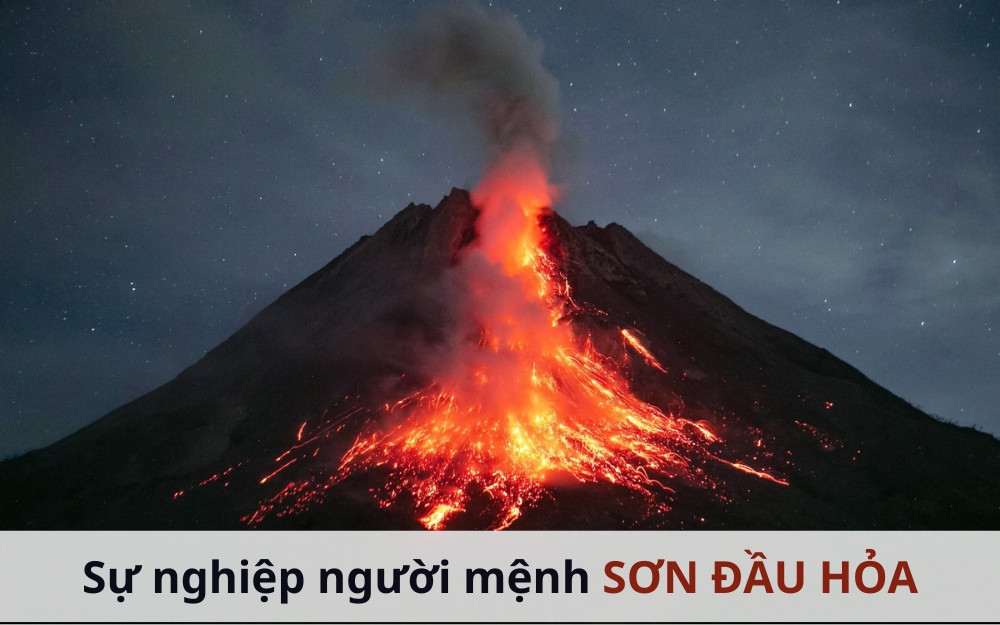 Người mệnh Sơn Đầu Hỏa hợp với những ngành nghề sáng tạo, năng động