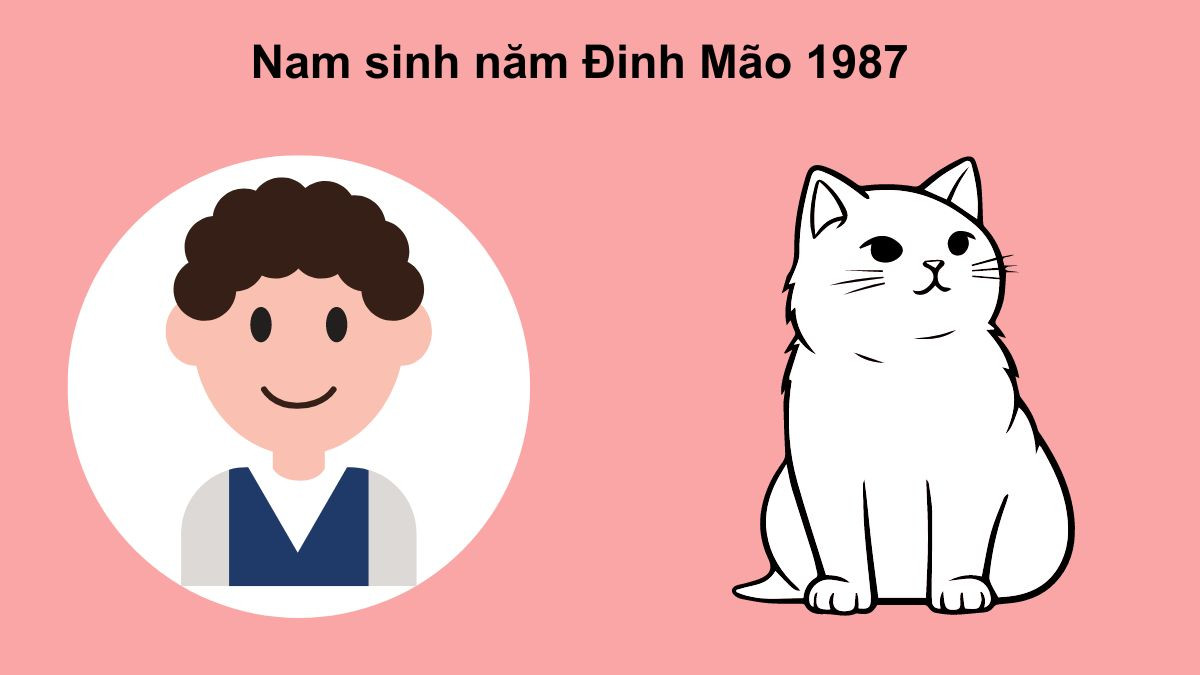 Sinh năm 1987 mệnh gì và tính cách nam