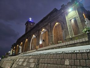 Vẻ đẹp kiến trúc Gothic độc đáo của Nhà thờ Chánh Tòa Nha Trang