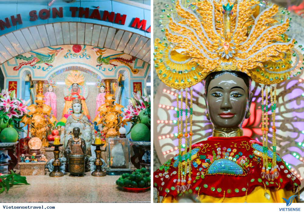Tượng Linh Sơn Thánh Mẫu, vị thần linh thiêng được người dân Tây Ninh tôn kính