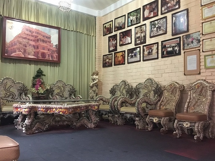 Góc nhìn tổng thể về một phần khu trưng bày tại Bảo tàng Cội Nguồn Phú Quốc