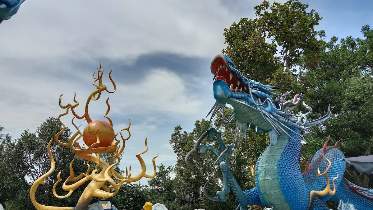 Kiến trúc độc đáo tại Chùa Thái Sơn Núi Cậu