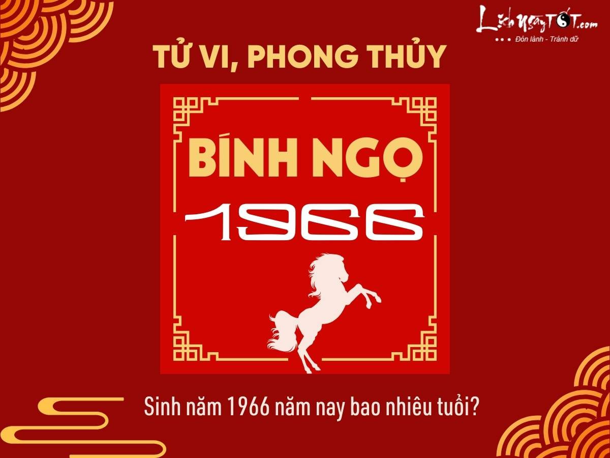 Người sinh năm 1966 hiện tại 58-59 tuổi âm dương