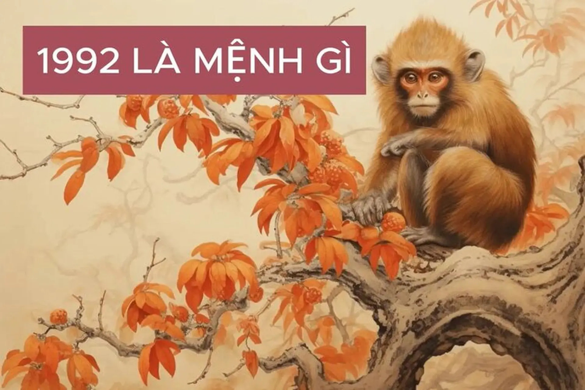 Người sinh năm 1992 là mệnh gì, hợp với tuổi nào? Những thông tin thú vị về tuổi Nhâm Thân 1992