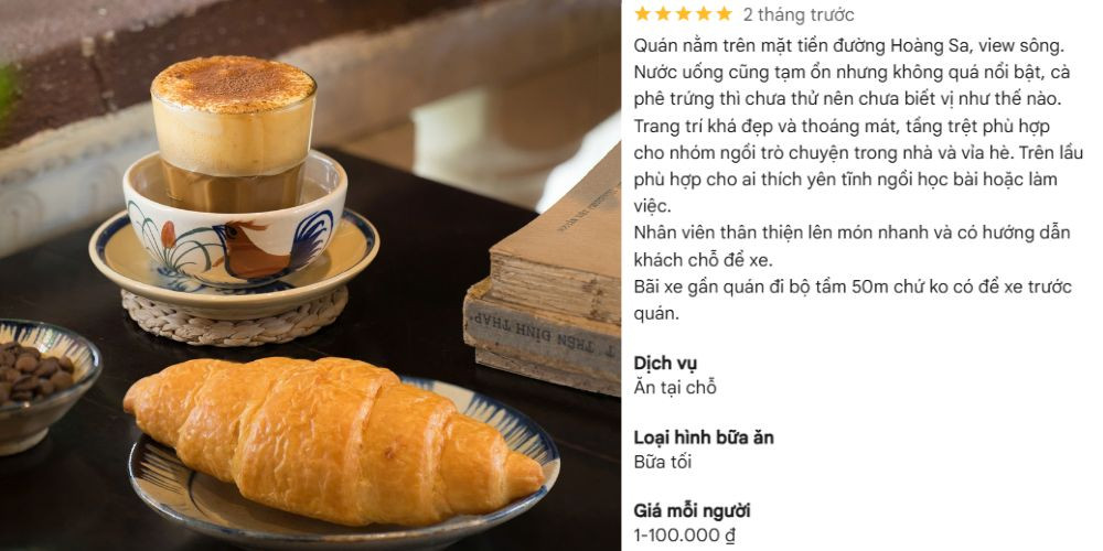 Cà phê trứng 3T nổi tiếng với hương thơm đặc trưng và vị béo ngậy