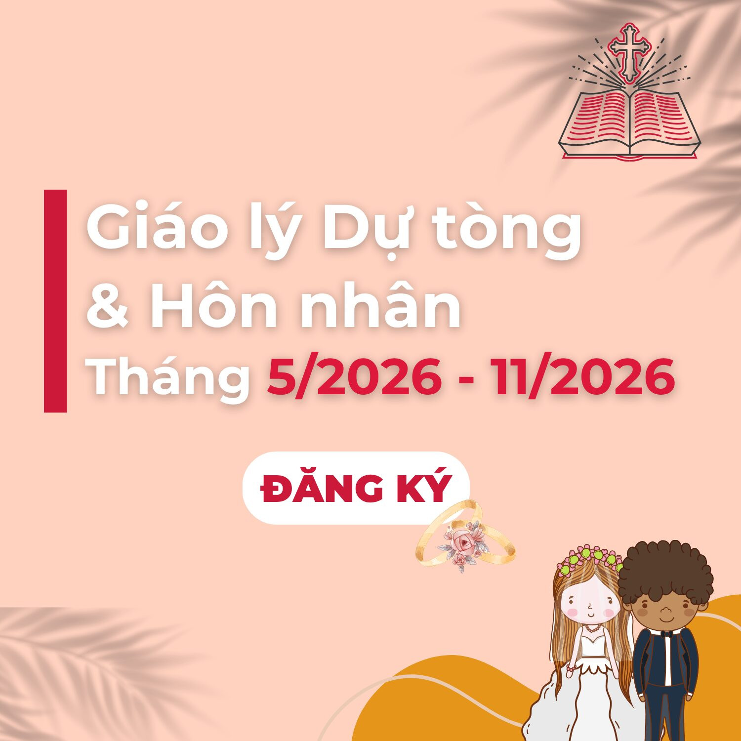 Poster Khóa Giáo lý Dự Tòng và Hôn Nhân – K71