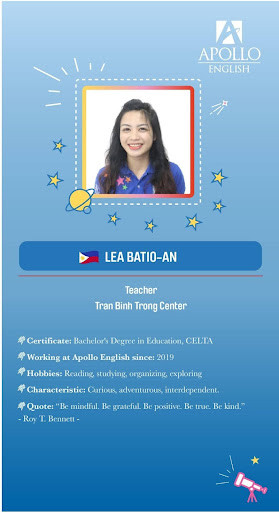 Giáo viên Lea Batio-an