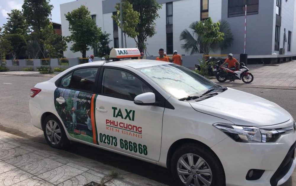 Địa bàn hoạt động taxi Phú Cường rộng khắp tỉnh Kiên Giang, bao gồm khu vực Tân Hiệp