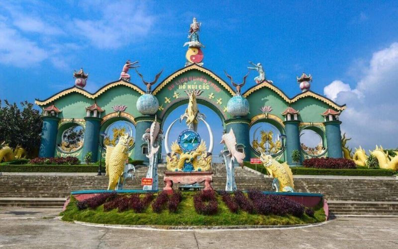 Lộ trình di chuyển từ thành phố Thái Nguyên đến Hồ Núi Cốc