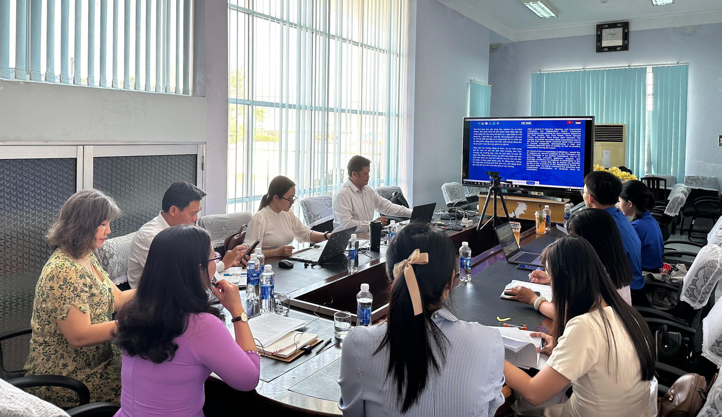 Buổi tổng kết cuộc thi sáng tạo quốc tế cho sinh viên