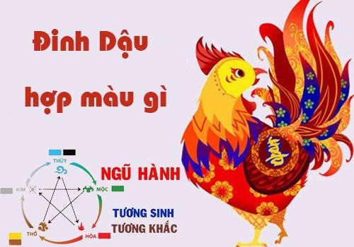 Màu sắc tương sinh với người tuổi Dậu
