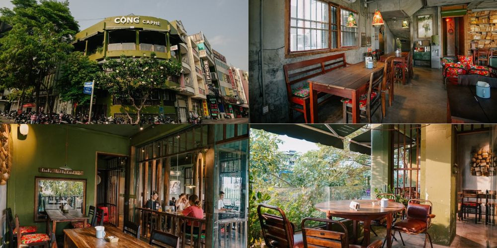 Cộng cà phê mang đến không gian mộc mạc, giản dị trên đường Trường Sa