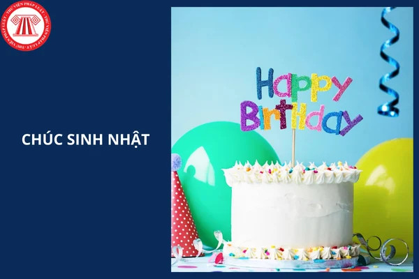 Những tấm thiệp và biểu tượng minh họa ý nghĩa của lời chúc sinh nhật