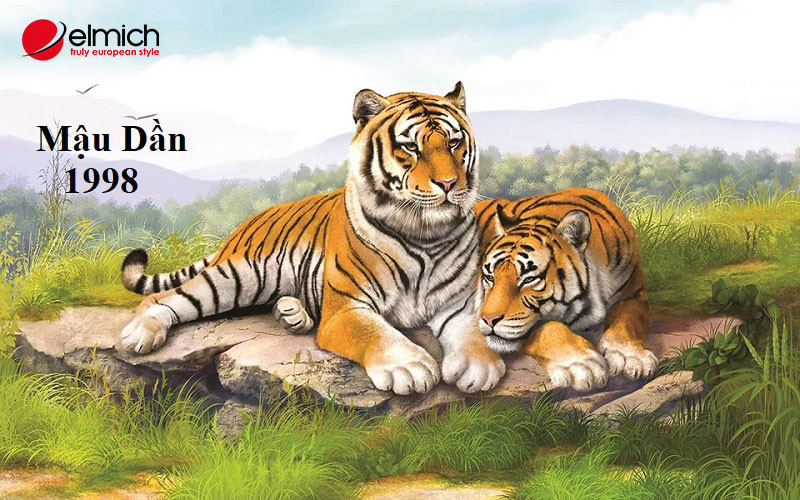 Người sinh năm 1998 thuộc mệnh Thổ, cầm tinh con Hổ