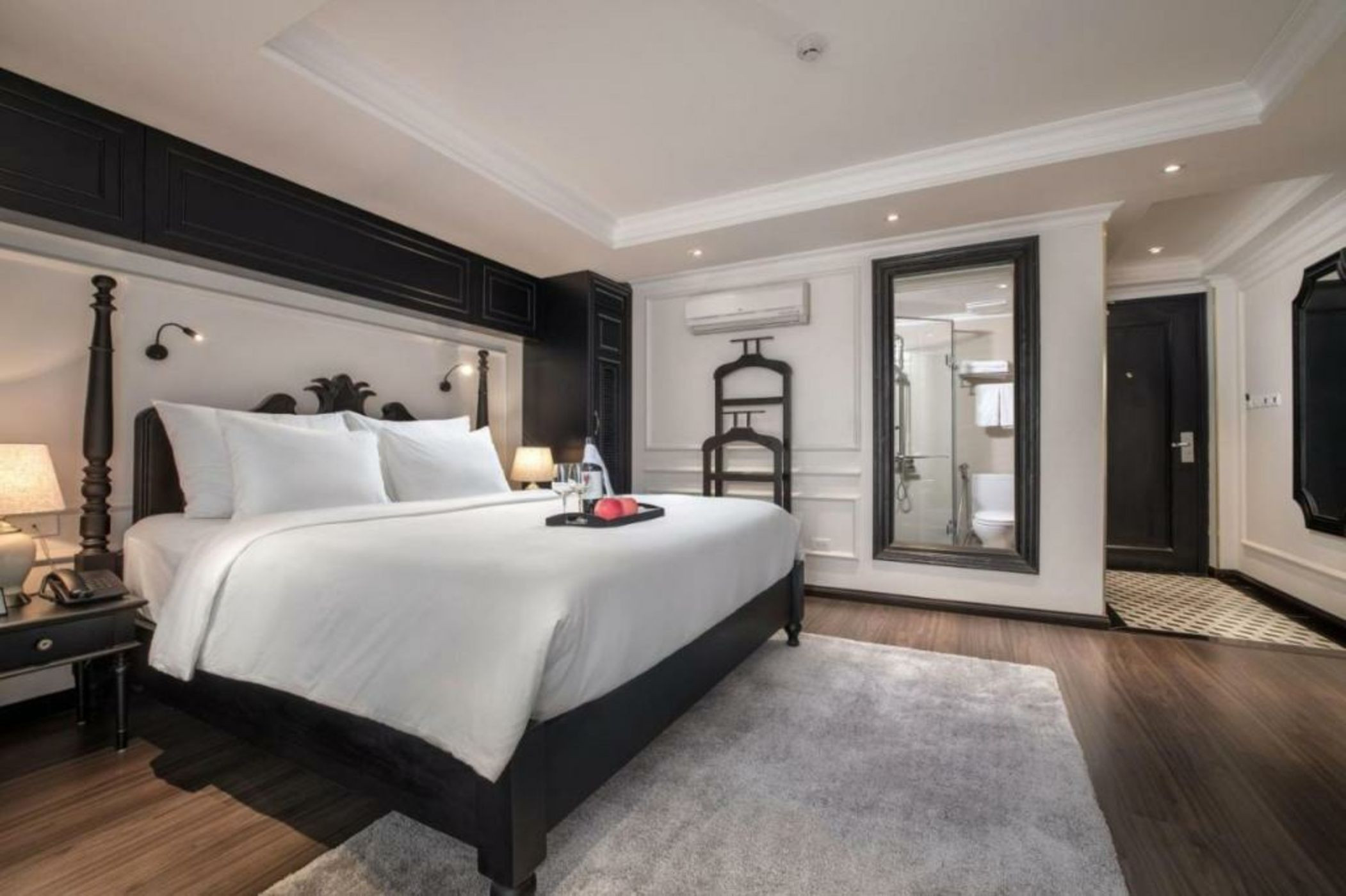Mặt tiền khách sạn My Boutique Hotel & Spa Sapa với kiến trúc hiện đại