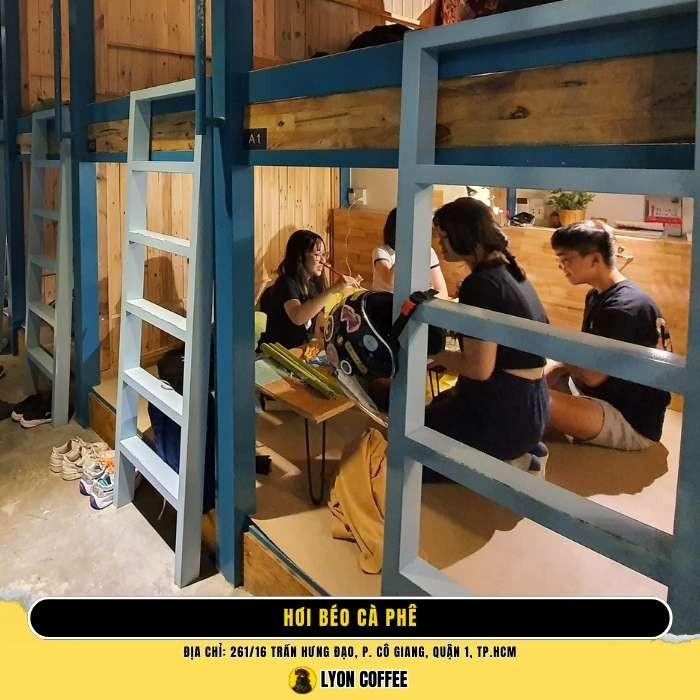 Hơi Béo Cà Phê mang đến không gian riêng tư, giá cả phải chăng