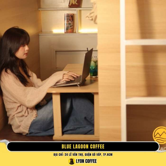 Blue Lagoon Coffee mang lại cảm giác thoải mái tối đa như ở nhà