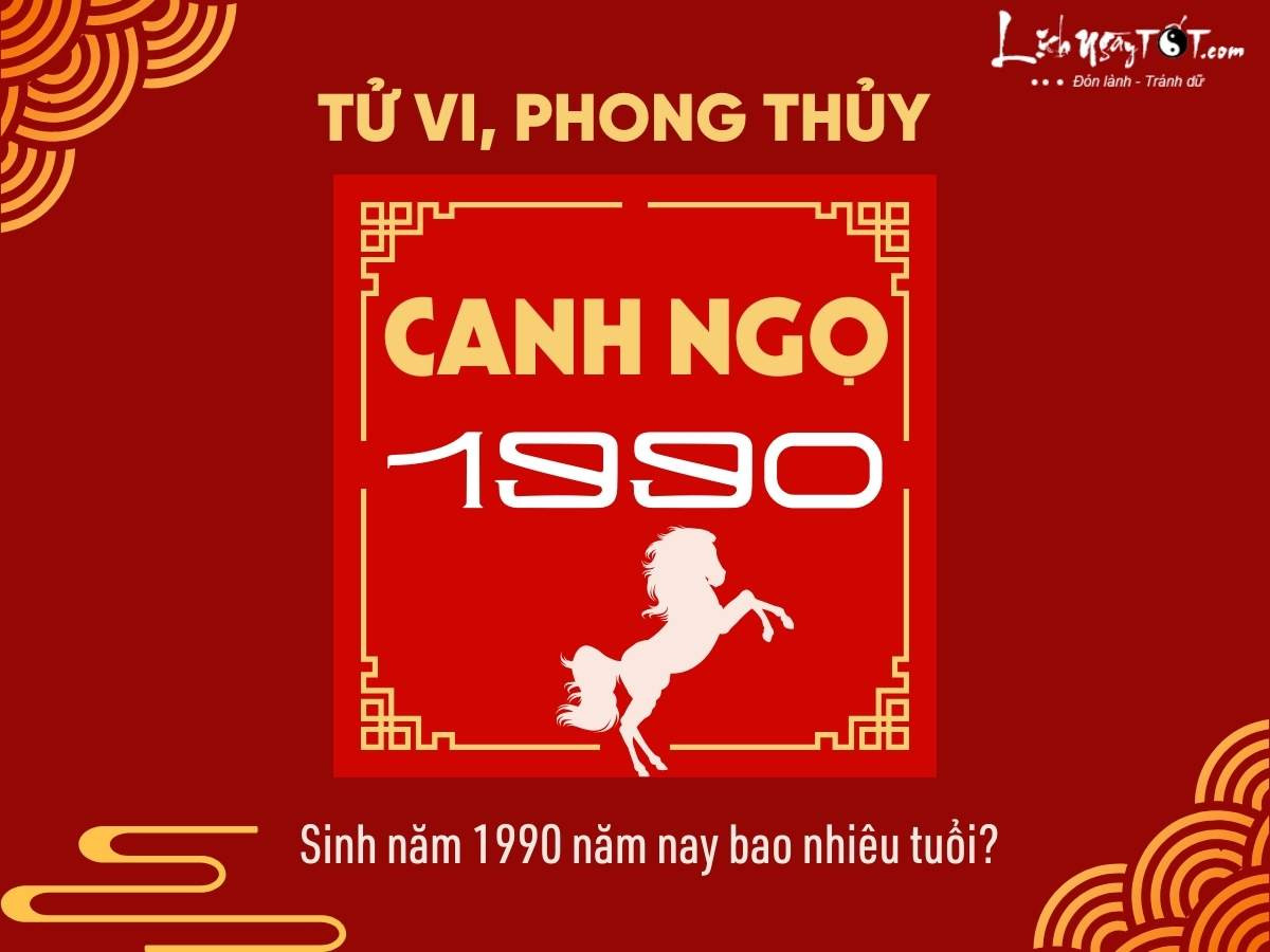 Người tuổi Canh Ngọ sinh năm 1990 đón sinh nhật thứ 36 dương lịch vào năm 2026