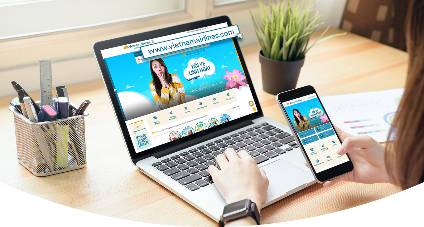 Truy cập website của Vietnam Airlines hàng ngày để không bỏ lỡ các chương trình ưu đãi hấp dẫn