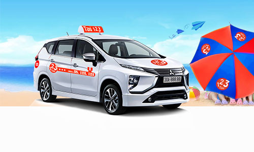 Đội xe Taxi 123 loại 7 chỗ sẵn sàng phục vụ