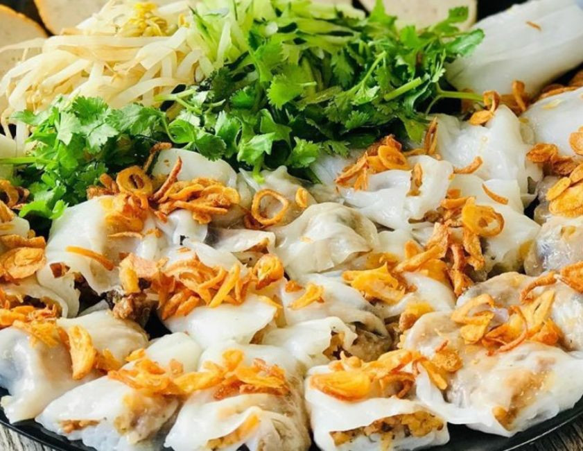 Đĩa bánh cuốn Thiên Hương