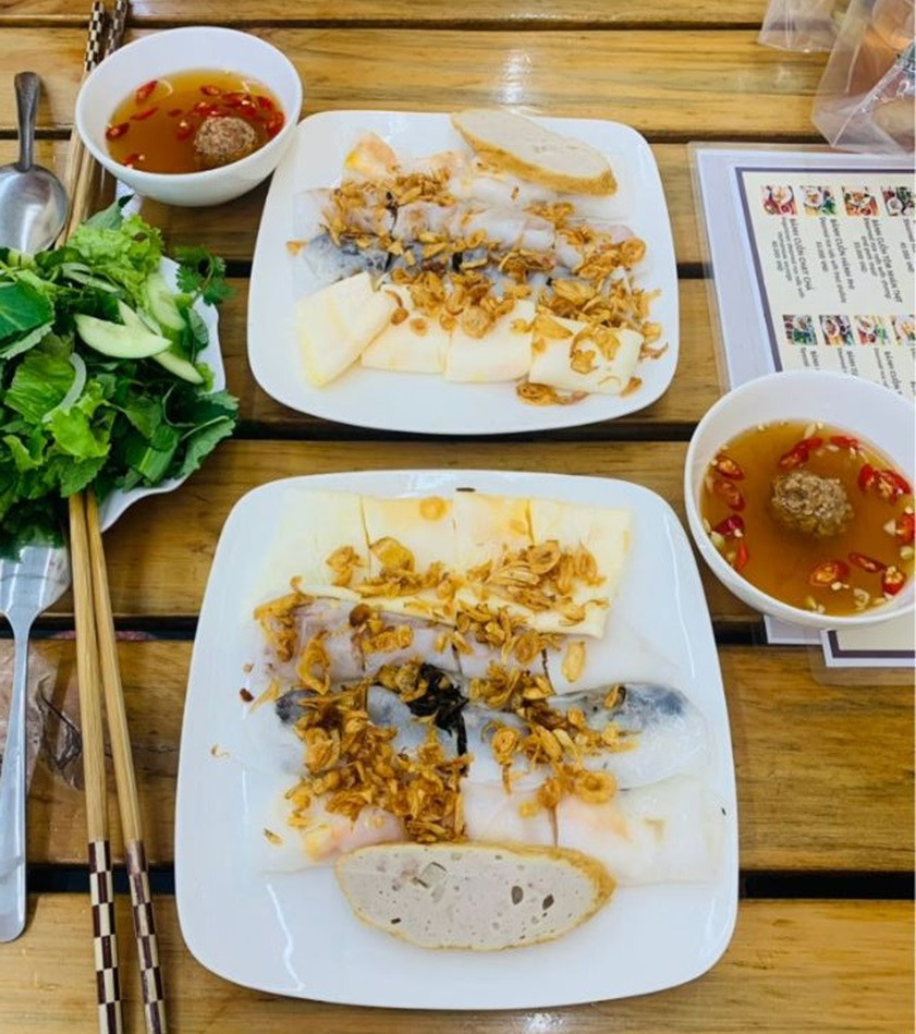Bánh cuốn giữ được vị của người Bắc