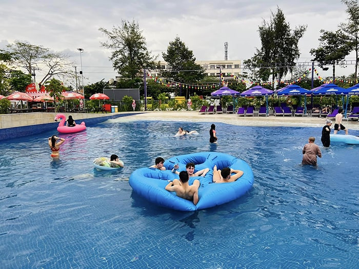 Điểm đến giải nhiệt tại công viên nước TTC Mekong Aqua Park Bến Tre